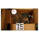 2) Glass 1 Gallon Jars & Canning Jars