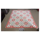 76" X 86" Vintage Quilt