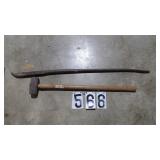 Sledge Hammer & Large Bar