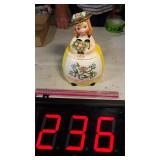 1950 Lefton French Girl Cookie Jar