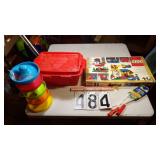 Legos, K'Nex, Jump Rope Etc