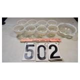 Anchor Hocking Hobnail Sherbert Bowls