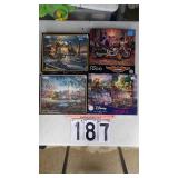 Terry Redlin, Disney, Harley Davidson, Puzzles