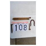 Wooden Shotgun Cleaning Rod, +