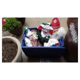 Tote Of Christmas Stuffed Animals