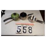 Olive Green Club Aluminum Sauce Pan +