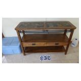 2 Drawer Sofa Or Hall Table