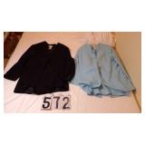 Le Suit Size 16 Blue Suit, Worthington Size14+