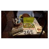 Tote Of Sewing Items & Baskets