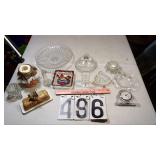 Napco Butter Dish, & Other Misc. Items