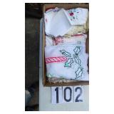 Tablecloth & Misc. Vintage Linens