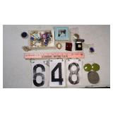 Vintage Clipon Sunglasses W/Case, +