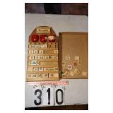 Perpetual Wooden Wall Calender