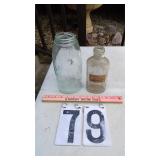 1/2 Gallon Masons 1858