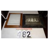 Vintage Frames W/Puppies Picture