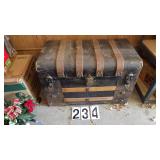 Vintage Steamer Trunk 32'W X 18'D X 22'T