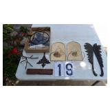 Votive Candle Holder&Metal, Wood Decorations