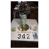 Large Vase W/ Decorative Rocks Etc