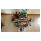 2 Windchimes, Garden Items, Soil Tester +