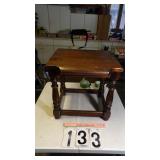 Small Wooden End Table