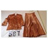 Size 13 Pleated Suit