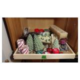 Shelf Of Christmas Candles