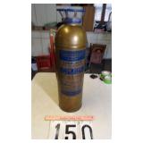 American Lafrance Brass Fire Extinguisher