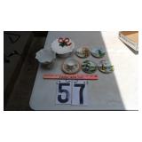 2) Lefton Pieces, Ucagco China Made In Japan