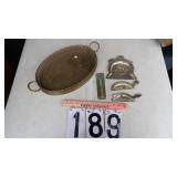 3 Minute Timer, Brass Dresser Organiser, Etc