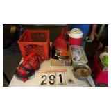 Praire Farm Milk Crate, Dirt Devil Vacumm, +