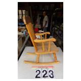 Small Wooden Rocker