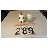 Shawnee Small Pitcher & Bear Candle Holder