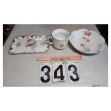 3 Rose Pattern Pieces
