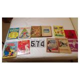 2 Vintage Mother Goose Storybooks +