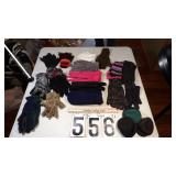 14 Pair Ladies Gloves & 3 Pair Earmuffs
