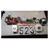 Flashlight Alarm Clock,Tea Lite, Radio +