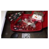 Tote Of Christmas Ornaments