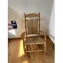 Caned Oak Rocking Chair