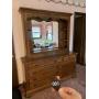Dresser with Mirror 64"x18"x77"H