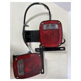 Grote Lights with 1 Bracket & Harness Grote Lights with 1 Bracket & Harness