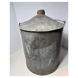 Vintage Rock Island Railroad Can 14" Dia 20"H Vintage Rock Island Railroad Can 14" Dia 20"H