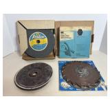 10 Sears Fiber Discs & Anchor Grinding Wheel 10 Sears Fiber Discs & Anchor Grinding Wheel