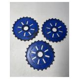 Plastic Planter Plates C-8-24 (3) Plastic Planter Plates C-8-24 (3)