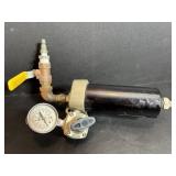 Binks Air Compressor Filter with Gauge Binks Air Compressor Filter with Gauge