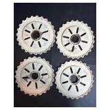 Vintage Lustran Planter Plates C6-24 Vintage Lustran Planter Plates C6-24