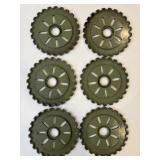 Vintage Lustran Planter Plates C25-24 Vintage Lustran Planter Plates C25-24