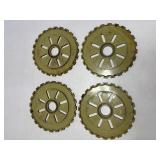 Plastic Planter Plates C19-24 (4) Plastic Planter Plates C19-24 (4)