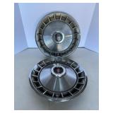 Vtg Oldsmobile Hubcaps 16" Dia Vtg Oldsmobile Hubcaps 16" Dia