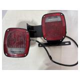Grote Lights with 1 Bracket & Harness Grote Lights with 1 Bracket & Harness