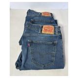 (2) Levis 505 Jeans Size 38 X 34 (2) Levis 505 Jeans Size 38 X 34